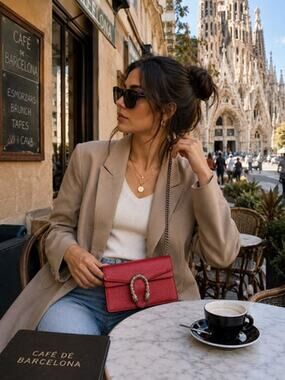 Gucci Mini Dionysus Crossbody with Distinctive Crystal Tiger Head Closure